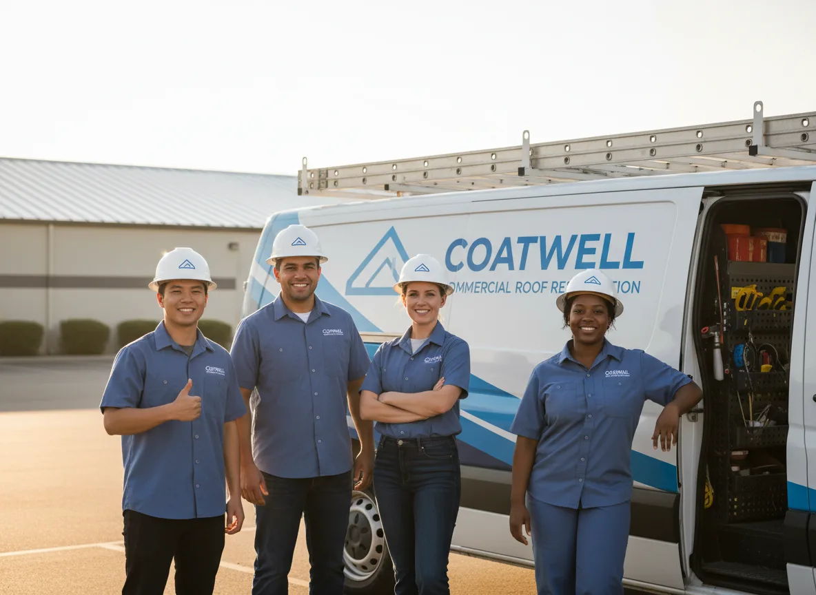 Commercial roof coating company in Ashkum, IL
